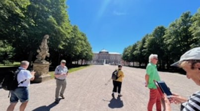 Wandern/Schlossbesichtigung/Stadtführung/Bruchsal