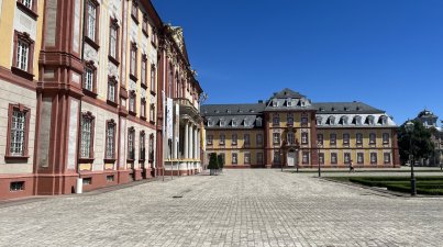 Barockschloß Bruchsal war Residenz der Fürstbischöfe von Speyer.