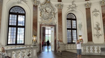 Wandern/Schlossbesichtigung/Stadtführung/Bruchsal