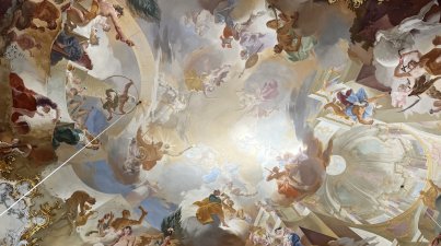 Deckenfresko Schloss Bruchsal.