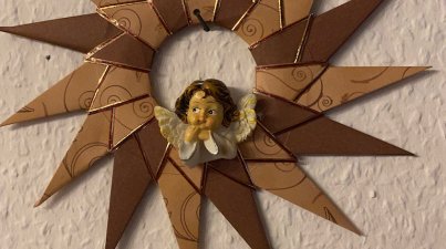 Zusätzlich ist auch diese Variante mit dem 3-D-Engel möglich. Der Phantasie sind kaum Grenzen gesetzt.