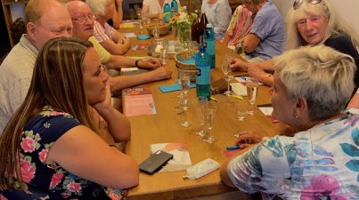 Planwagenfahrt mit anschließender Weinprobe