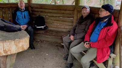 Wanderung zum Borsteinhaus